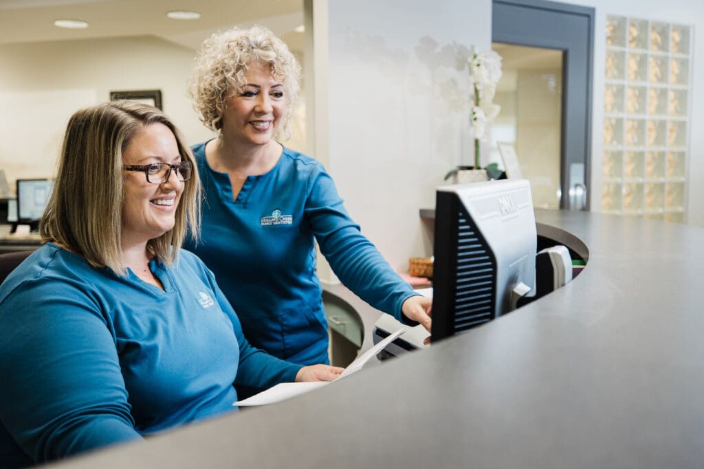 Mallard Creek Family Dentistry receptionists